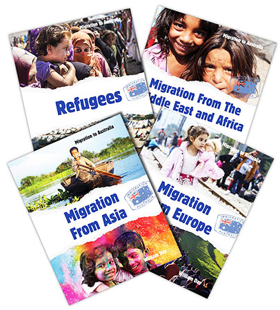 Migration to Australia Paperback Series Pack of 4